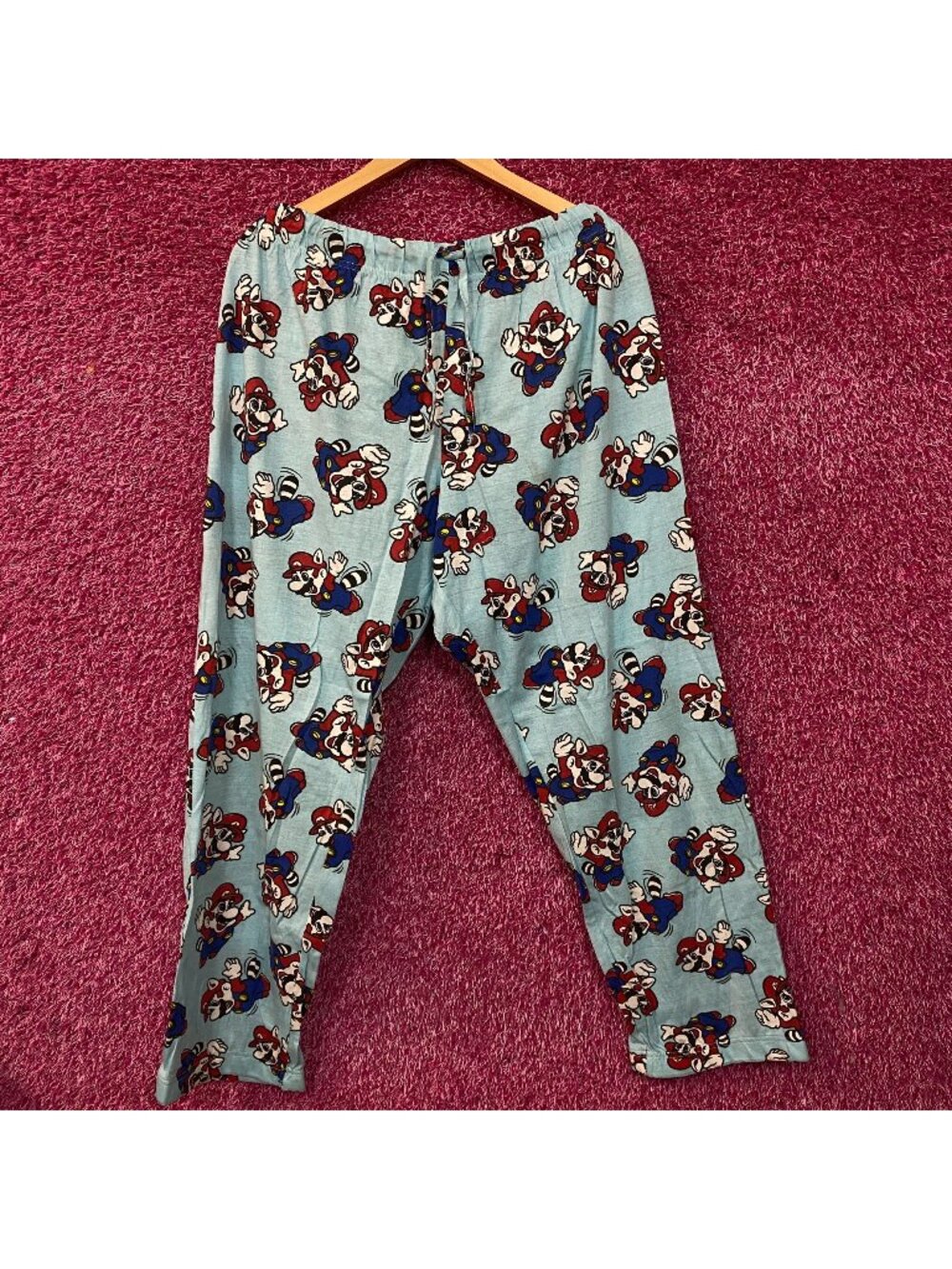 Nintendo Super Mario Bros. 3 Tanooki Suit Pajama Lounge Pants 3XL